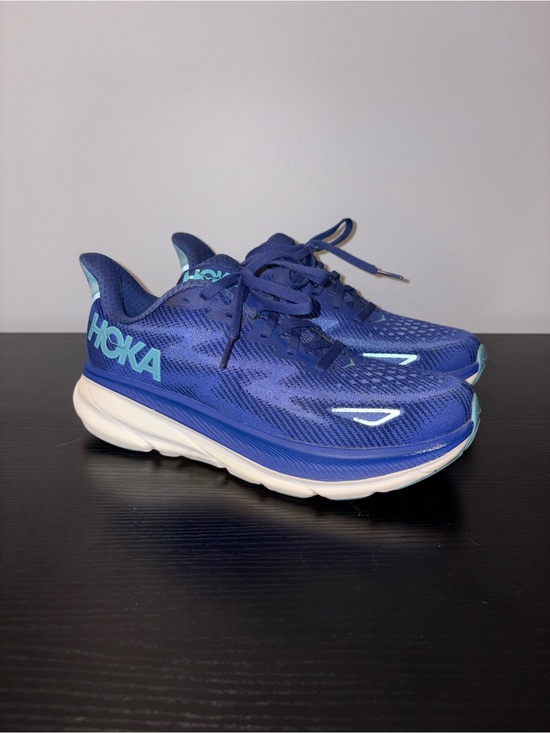 Hoka Shoes - HOKA Clifton 9 Women’s Running Shoes Blue Aqua Size 7.5B Athletic Sneaker